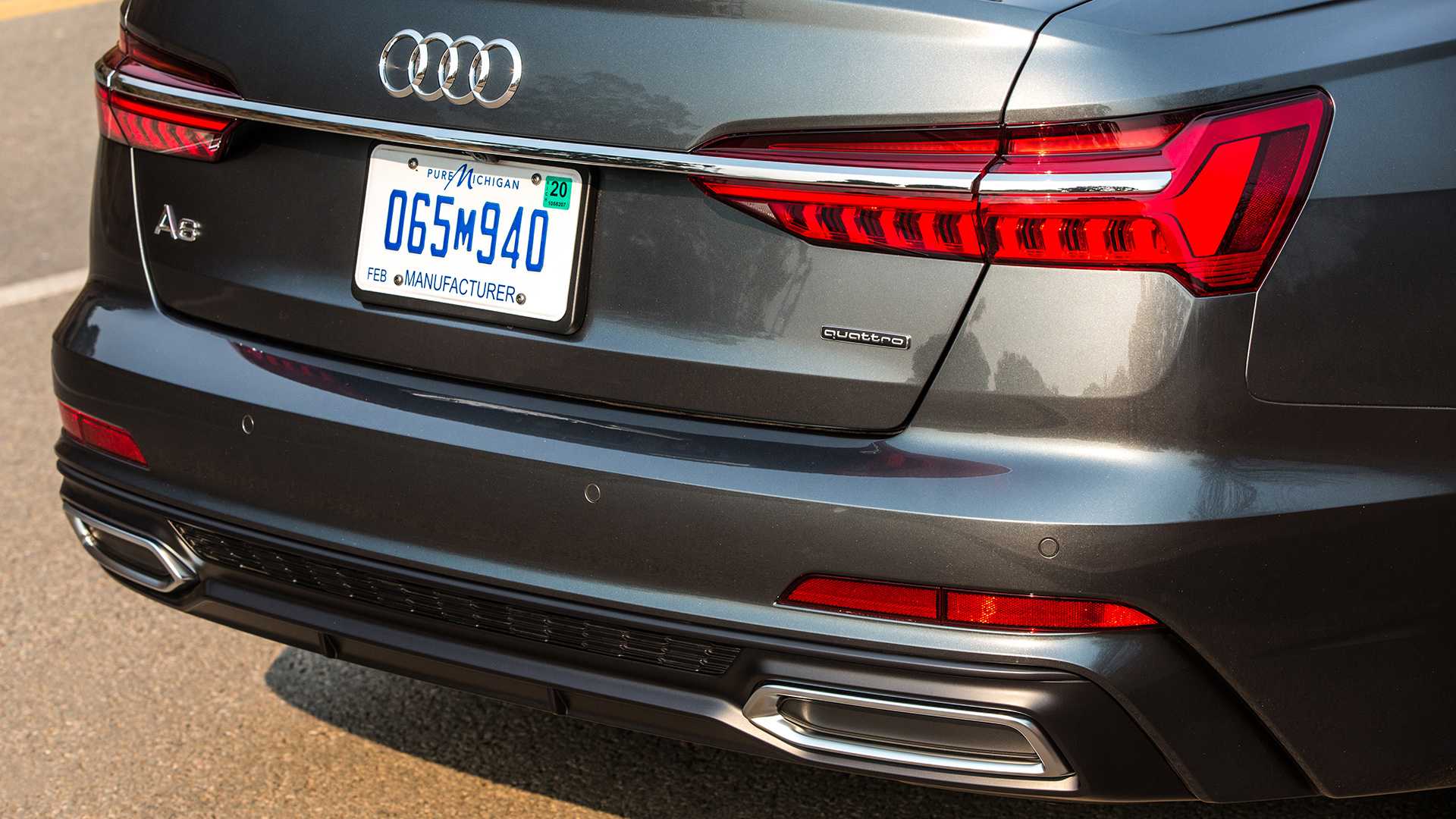 奥迪a63.0t加速测试2021黑色,奥迪a6新款3.0t加速视频