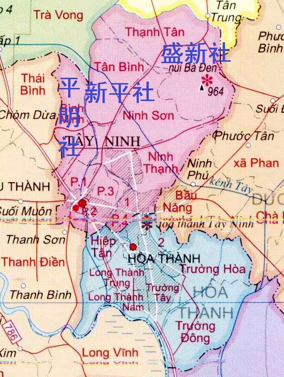 越南西宁市和青海西宁对比,越南西宁属于南部还是北部