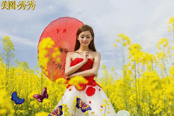 30张动图图片,会动的照片简直绝美