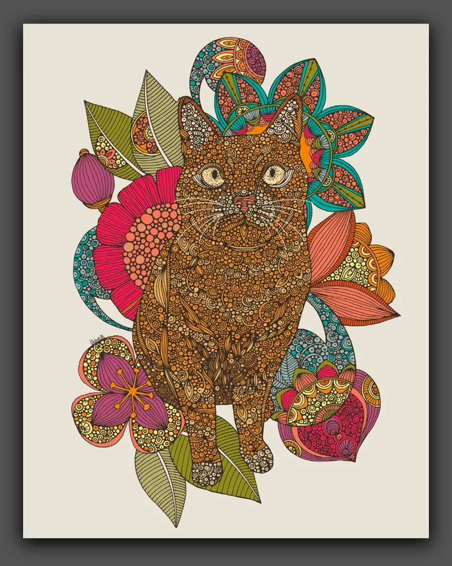 简单的色彩线描装饰画,小学生创意美术线描都有什么线条