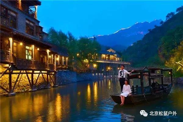 古北水镇北方风情小镇,古北水镇春季美景