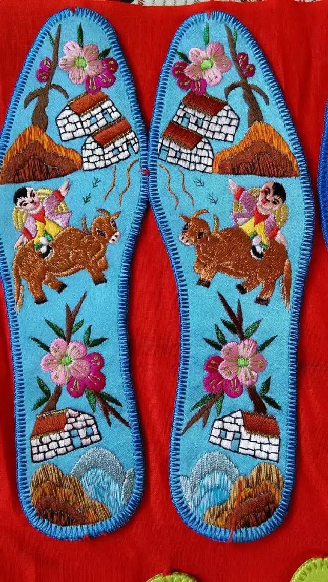 好看的刺绣鞋垫图案大全,刺绣鞋垫100种图片