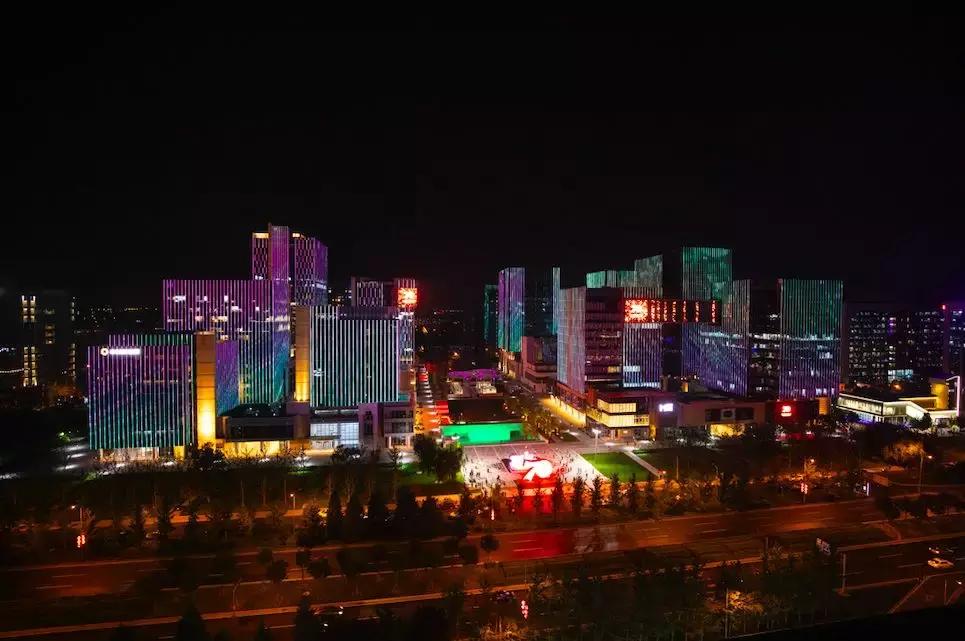 震撼北京我爱你中国,中关村震撼视频