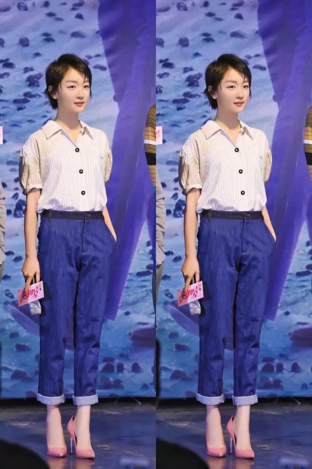 周冬雨过去的小粗腿,小粗腿逆袭