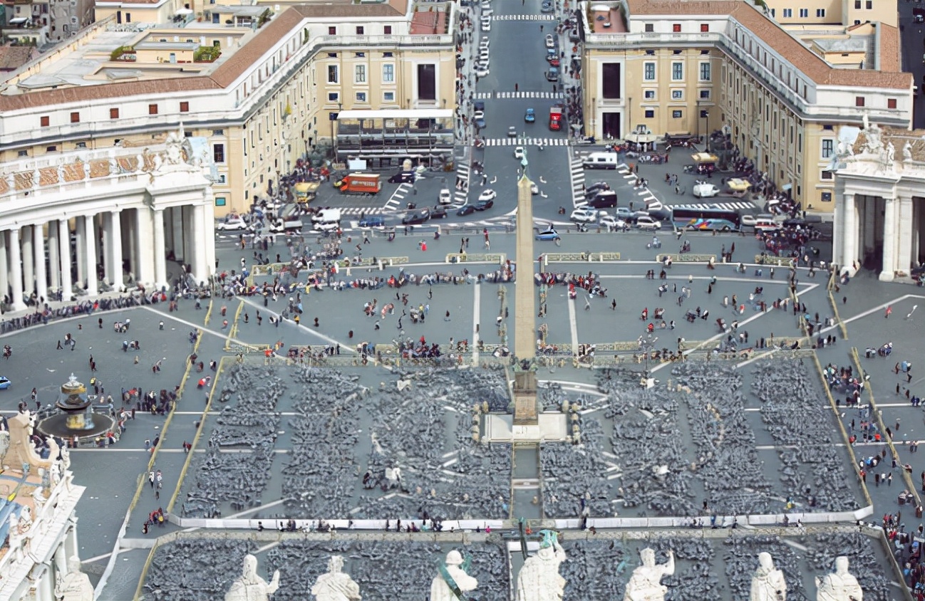 梵蒂冈这个国家大概有多大,梵蒂冈0.44平方公里相当于多大