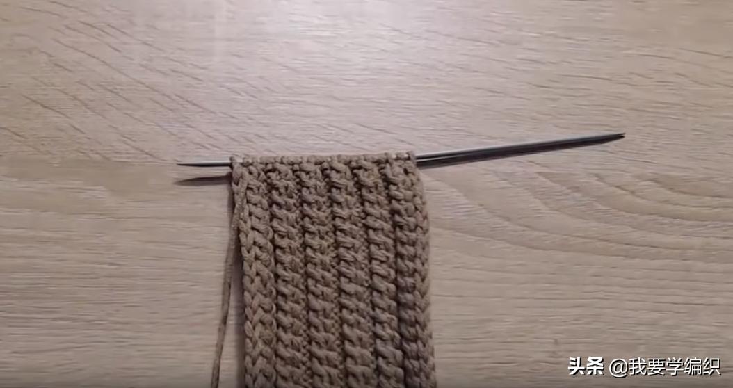 织半指手套的教程,织手套冬女款教程