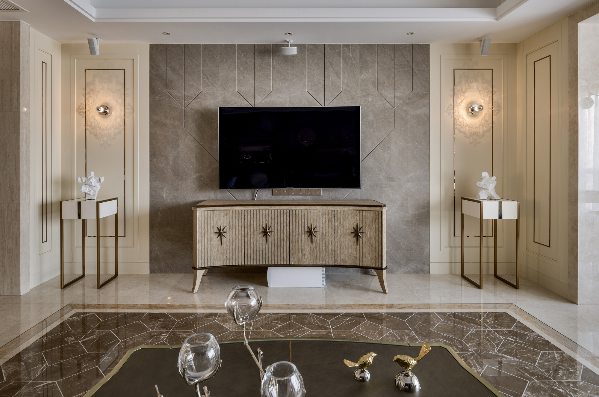 家装简装背景墙设计,最时尚的背景墙设计风格