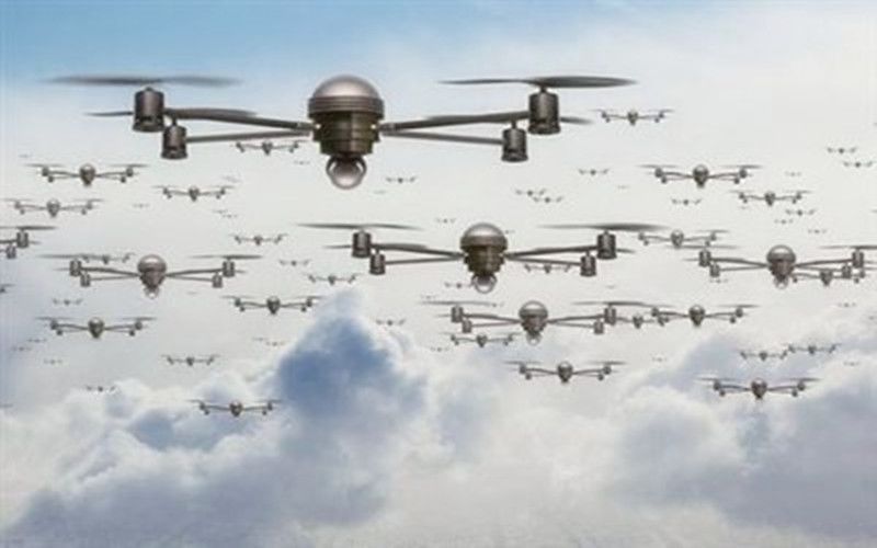 中国军用无人机蜂群技术领先全球,中国蜂群无人机技术