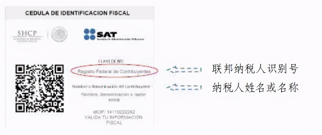 墨西哥联邦纳税人注册号,墨西哥联邦纳税登记号