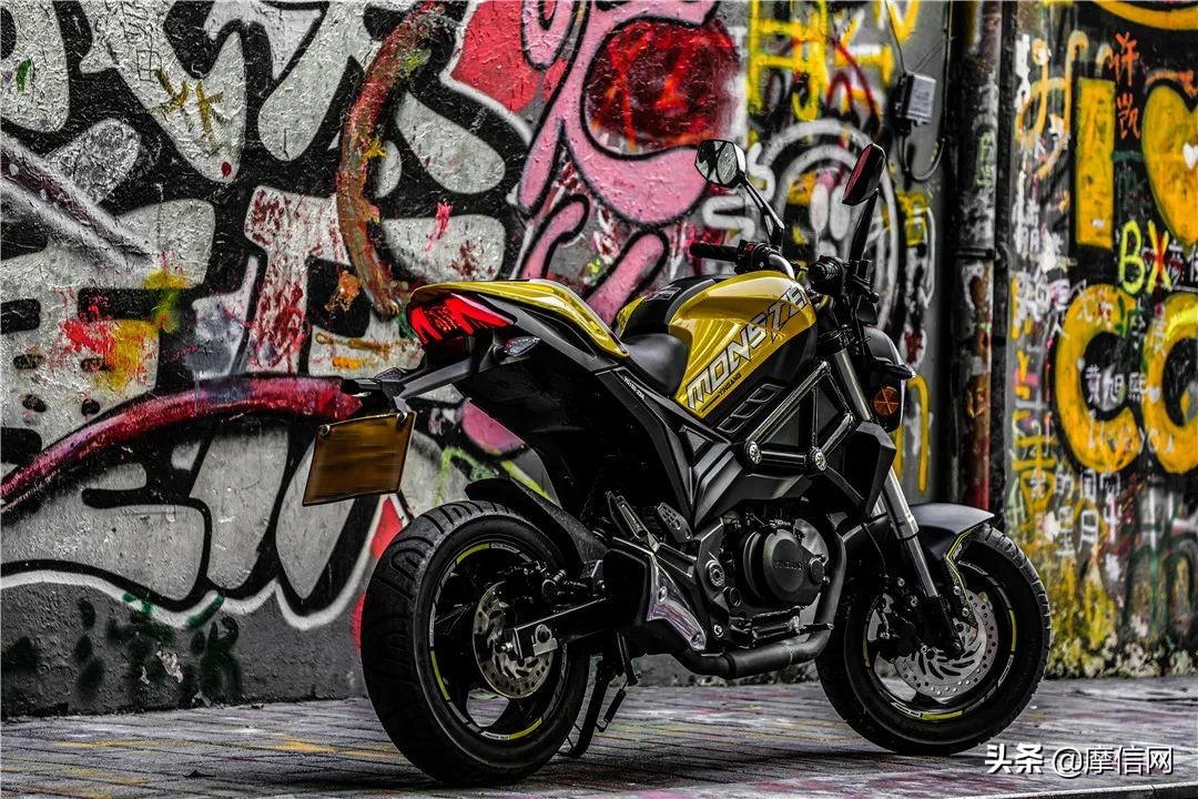 银钢小怪兽150改装方案,银钢150小怪兽试骑