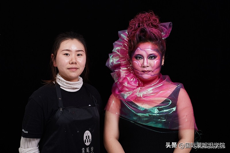 期末季｜北京化妆精英班迎来创意妆毕业考挑战
