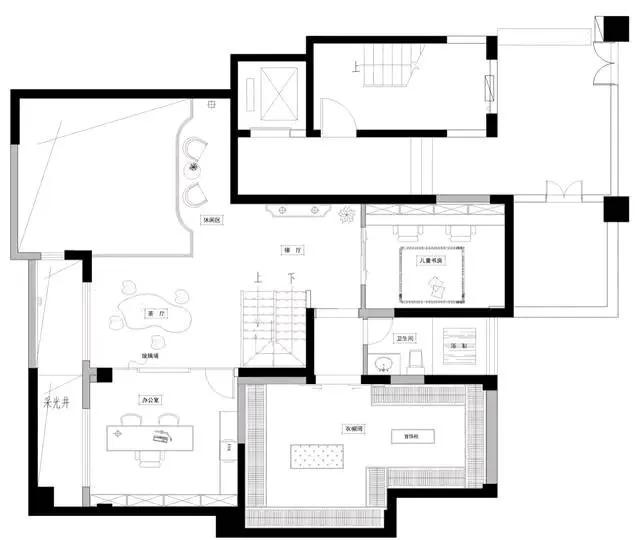 东莞市简约风装修案例,东莞200平米复式装修效果图