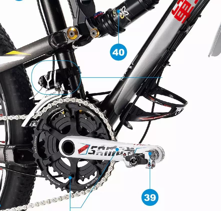 自行车各个零件名称图解,自行车部件名称图解高清