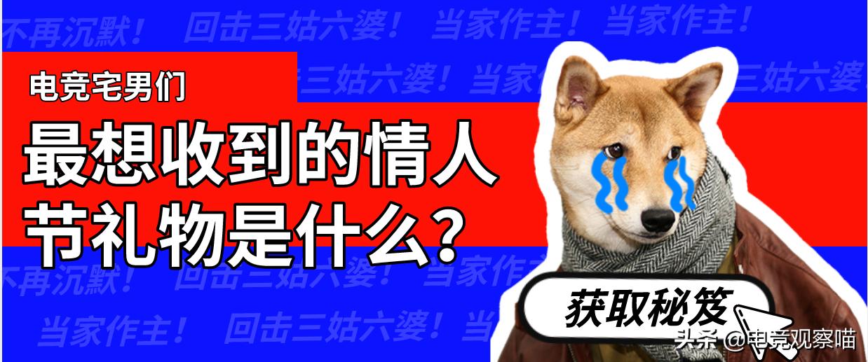 电竞最需要什么新年礼物,电竞粉最想收到的礼物