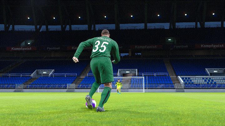 实况足球比赛实用技巧,实况2021运动战射门