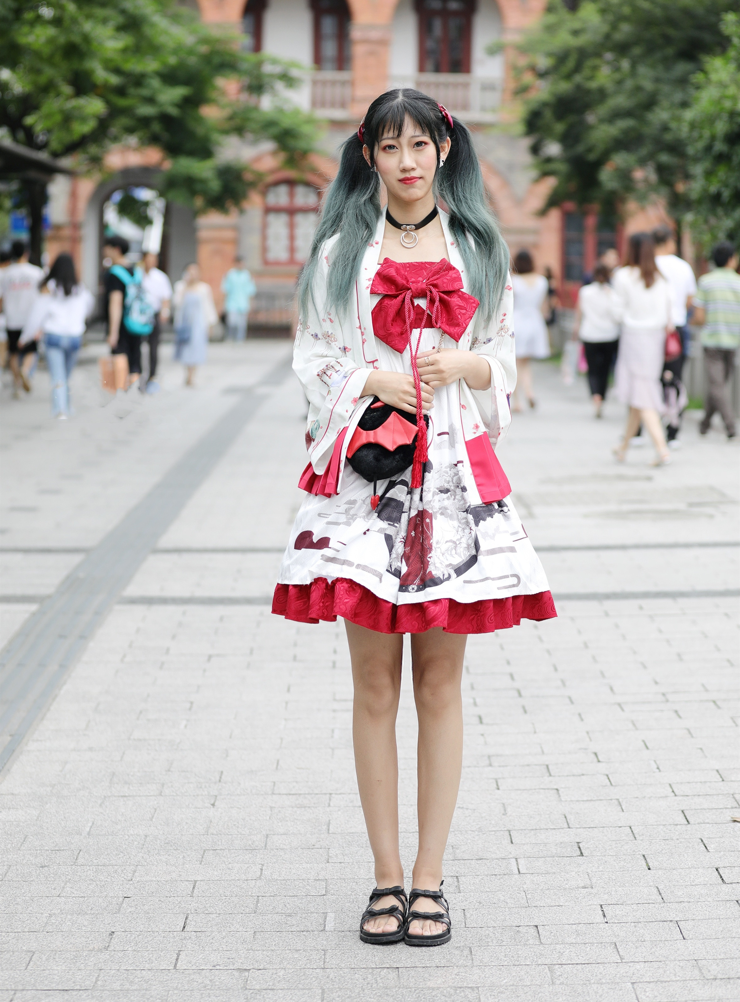 梅露露的洛丽塔鞋,秋季搭配洛丽塔鞋