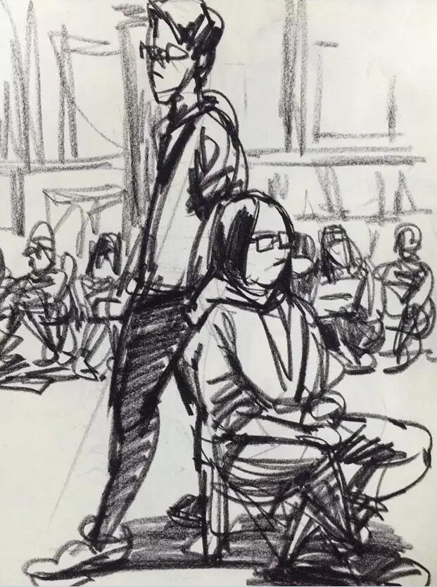 速写默写技巧思路,慢写和快写速写