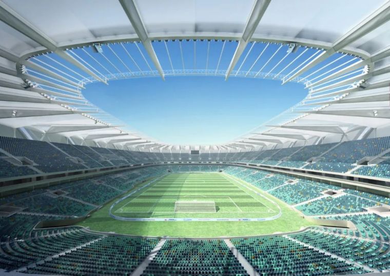 昆山专业足球场方案,恒大专业足球场设计方案