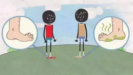足部湿疹和水泡型脚气的区别,灰指甲都是由脚气引起的吗