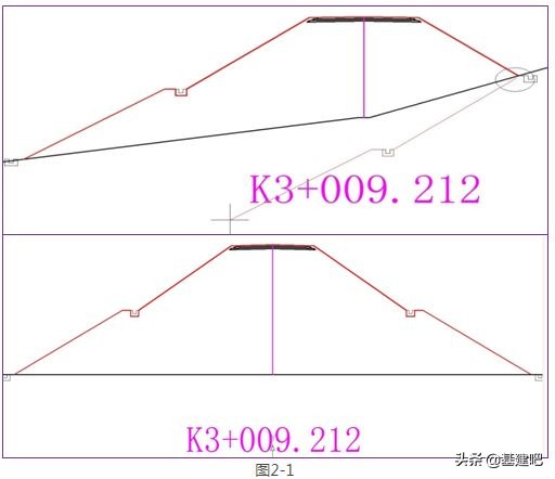 公路路基横断面设计图详解,纬地公路横断面土方计算题