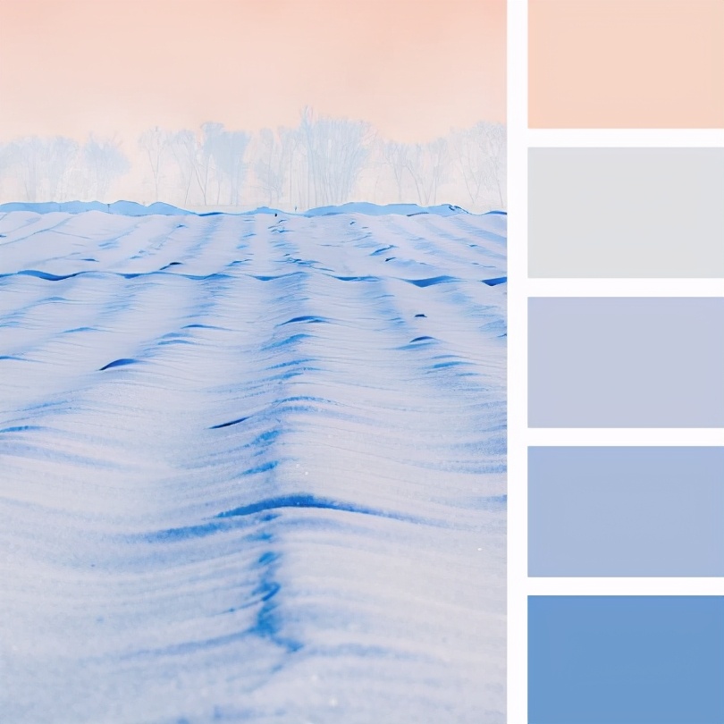 最佳紫色配色,柔和颜色搭配表及效果图片