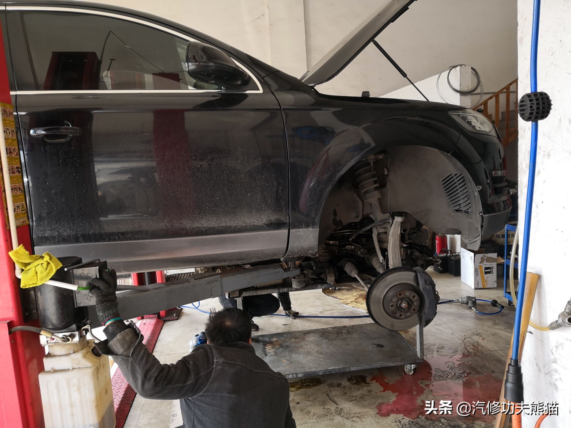 只因修烧机油却被人修到残废！4S拒修！一台奥迪Q7的重生路