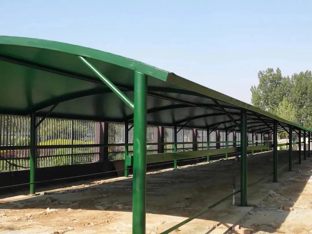 淄博市充电桩停车棚,淄博集中充电车棚