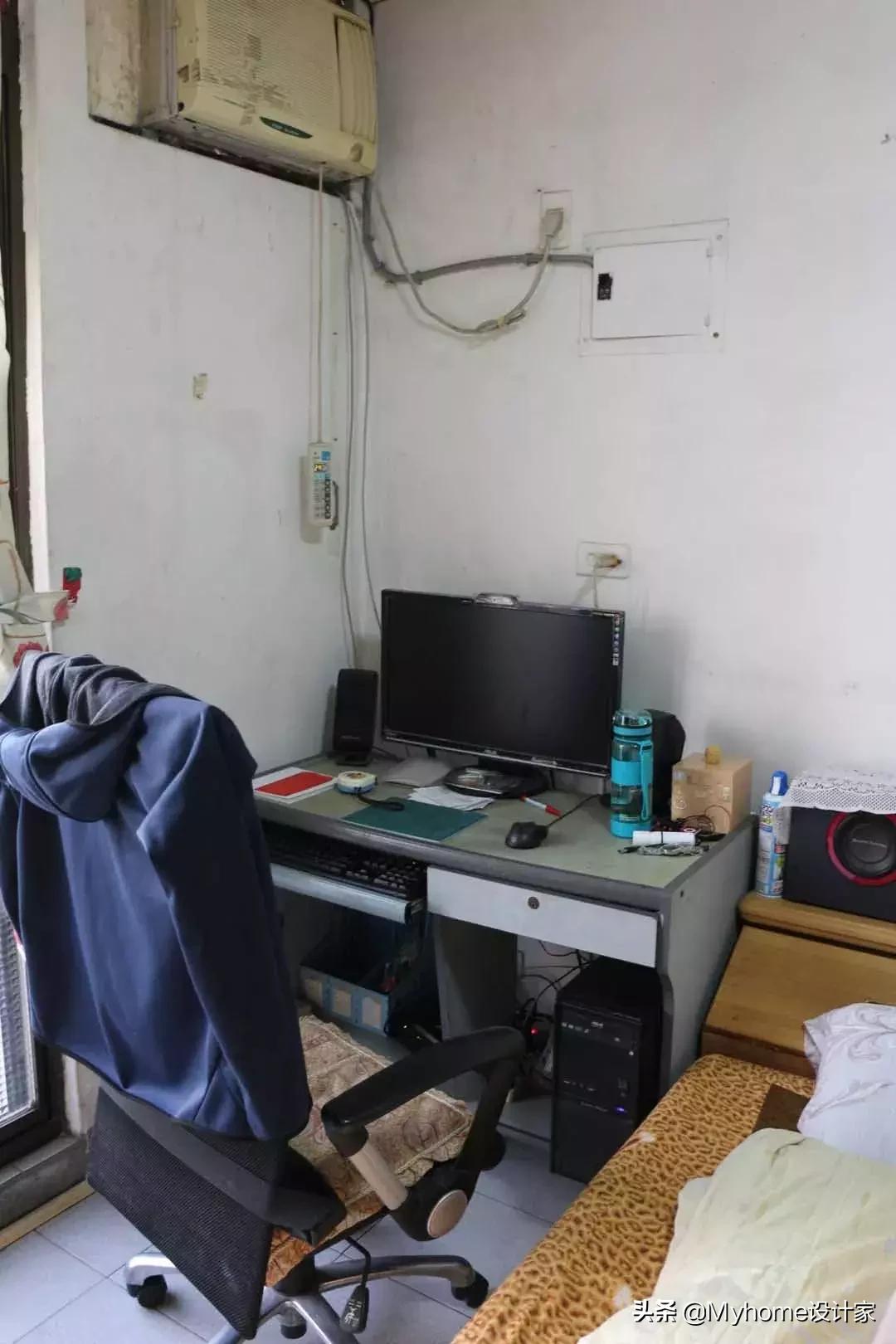 宜家旧房改造翻新书房,宜家书桌梳妆台