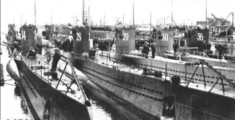 大西洋海战猎杀u型潜艇,德国二战u型潜艇各种参数