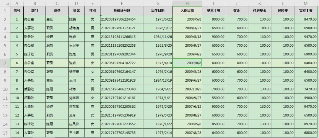 让人眼前一亮的WPSOffice2019的七大特色功能之表格篇
