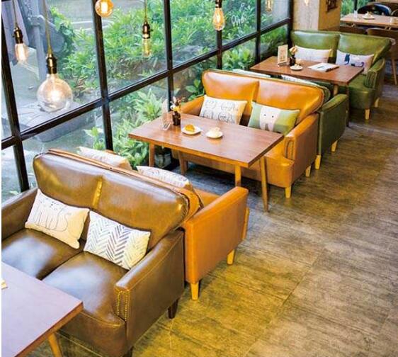 餐厅法式卡座沙发,定制餐厅卡座式高腰沙发图片