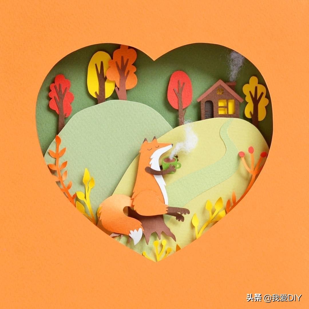 又好看又好玩的手工剪纸教程,剪纸手工教程复杂立体感强