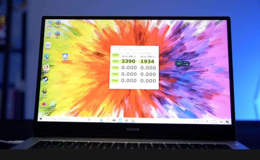 荣耀笔记本magicbook14最低配测试,荣耀magicbook14笔记本使用介绍