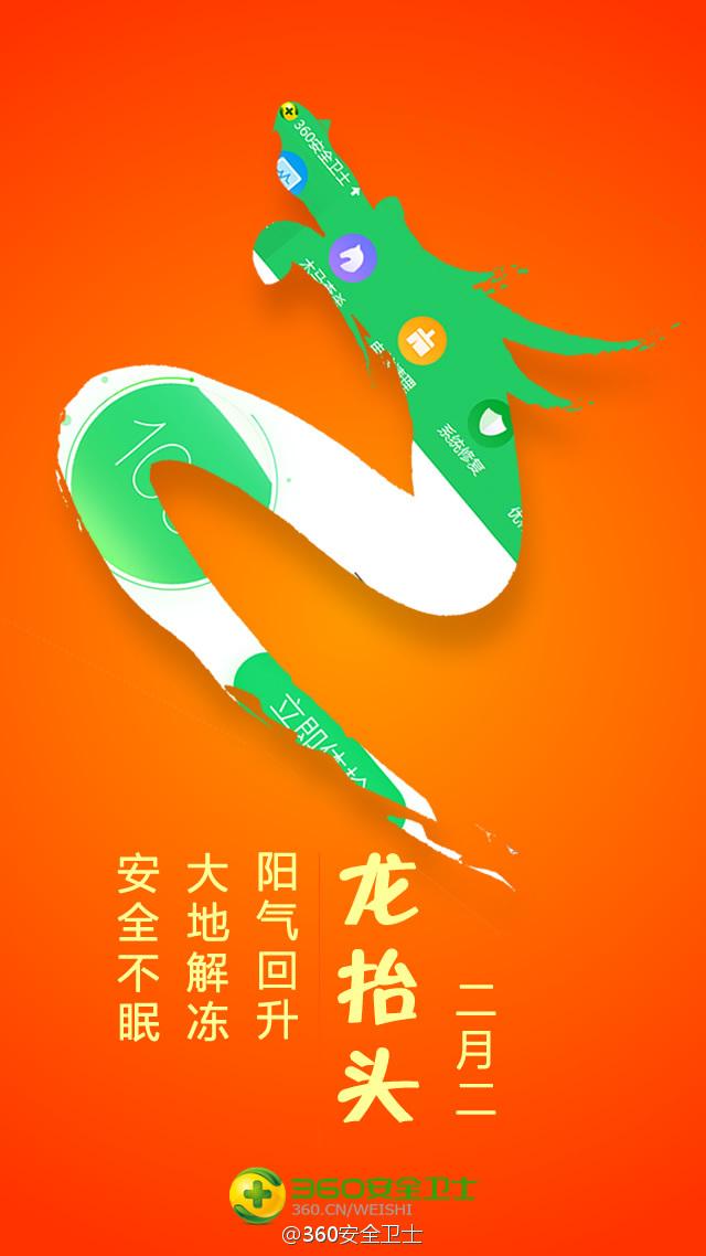 二月二龙抬头的7张相片模板,今天是二月二龙抬头简单图片