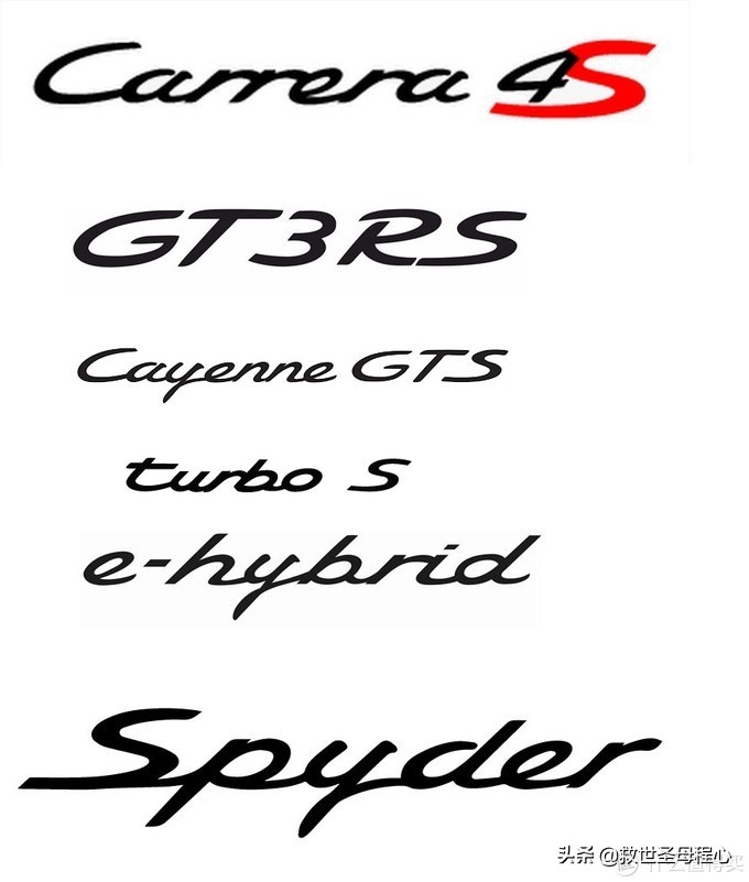 保时捷知识点大全,保时捷知识解说大全