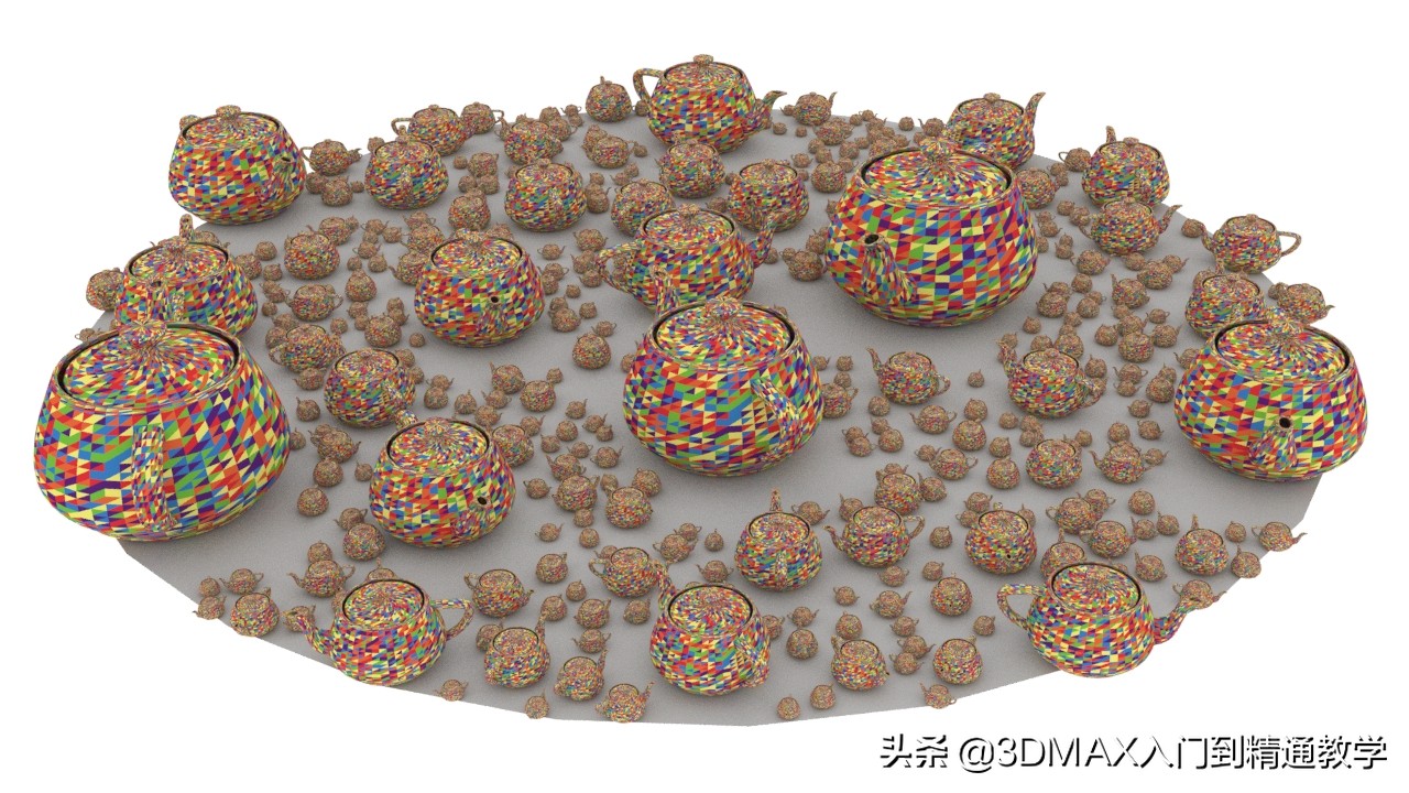 3dmax教程,Corona的MultiMap随机纹理贴图在实际中的应用