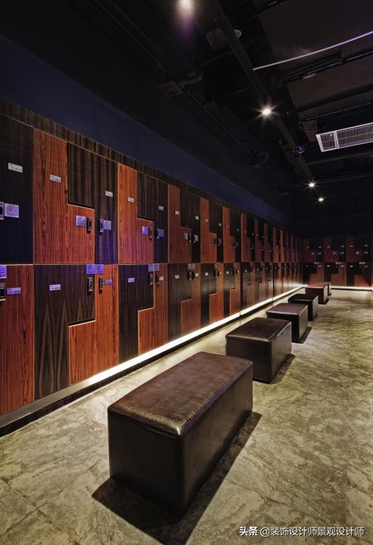 公司健身房设计效果图,书房健身房二合一设计效果图