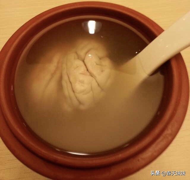 中国特色料理猪脑,爆辣美食猪脑