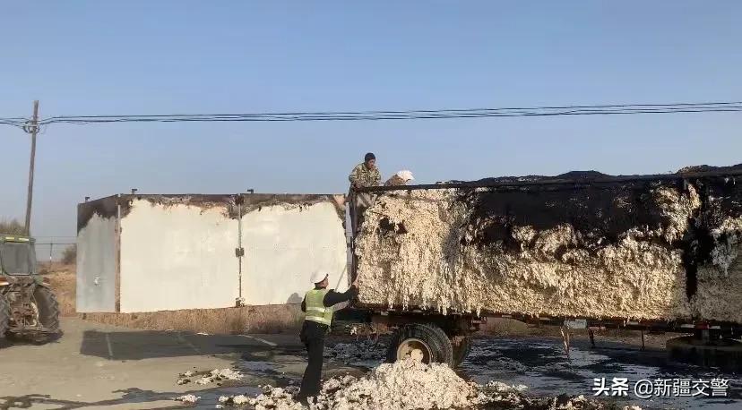 万斤棉花被烧视频,我为群众办实事消防