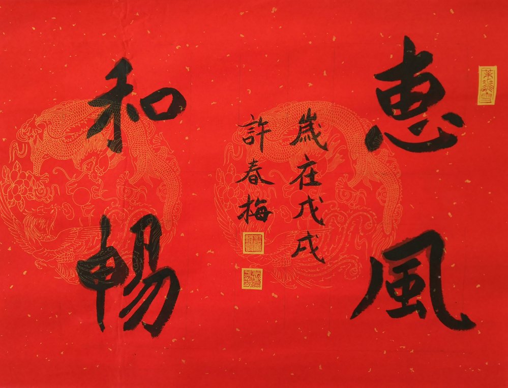 许春梅书法欣赏,许春梅书法全集