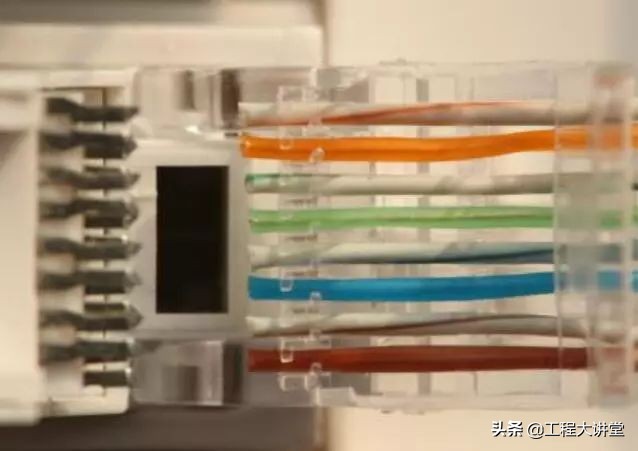 网线插座水晶头怎么拆开重新接,网线一端接插座一端接水晶头