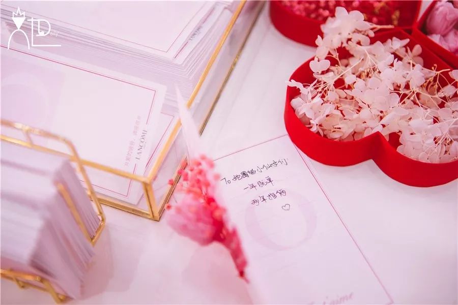 兰蔻情人节礼物口红开箱,兰蔻七夕节限定口红单支装