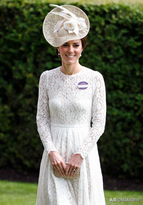 凯特与梅根礼服,凯特在王室穿搭