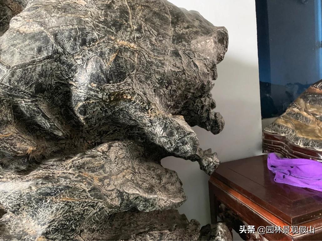 灵璧石摆件仅供直播间拍卖,灵璧石摆件龙头放家里什么位置