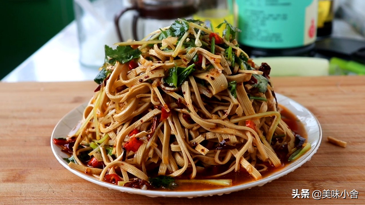 凉拌豆腐皮怎么做才最好吃,怎么做凉拌豆腐皮好吃又简单