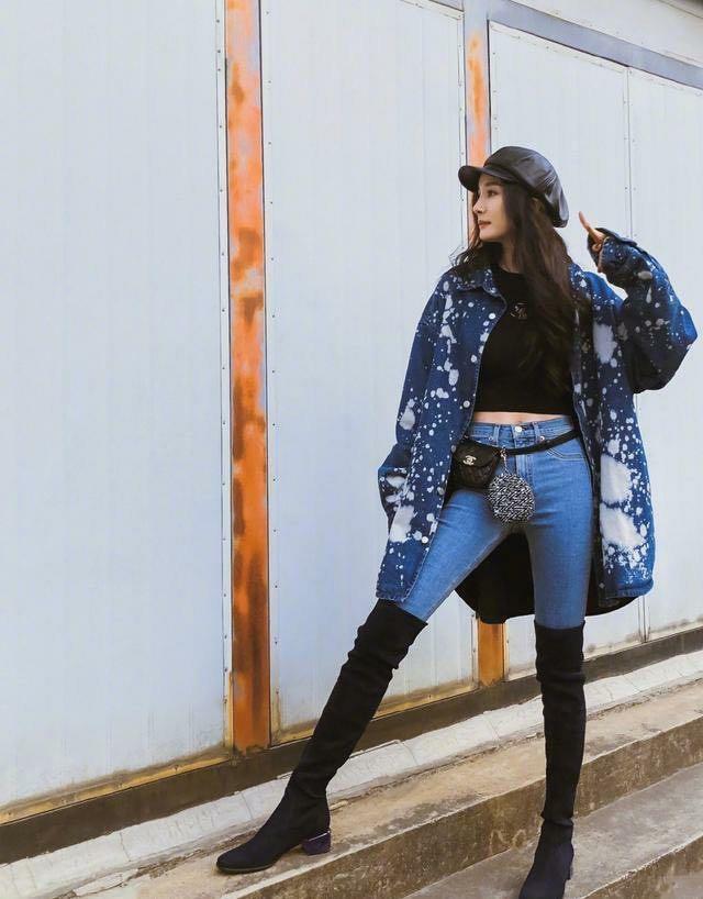 杨幂杂志手绘图,杨幂手绘时尚