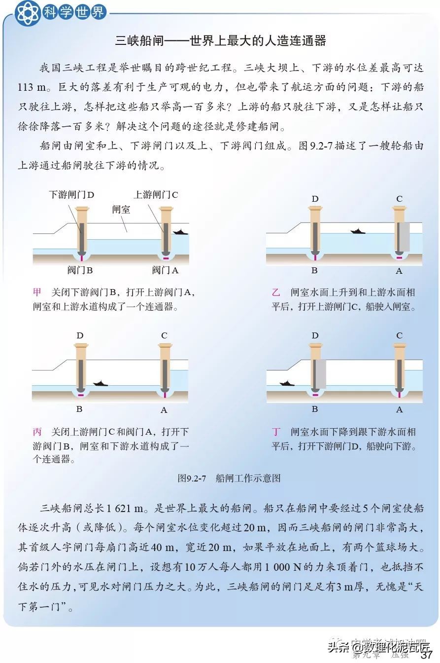 寒假八年级物理预习教辅,人教版八年级下册物理预习笔记