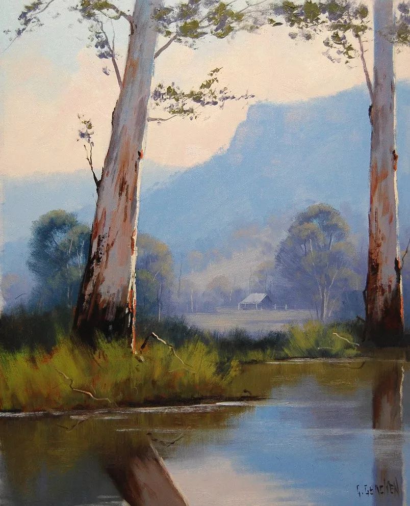 世界级风景大师的油画作品,世界著名油画大师的风景油画