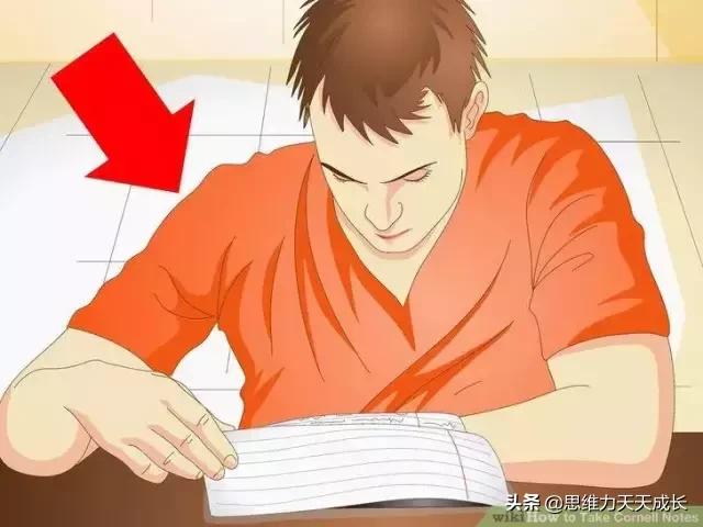 思维导图笔记和康奈尔笔记对比图,康奈尔笔记法公认最高效笔记法