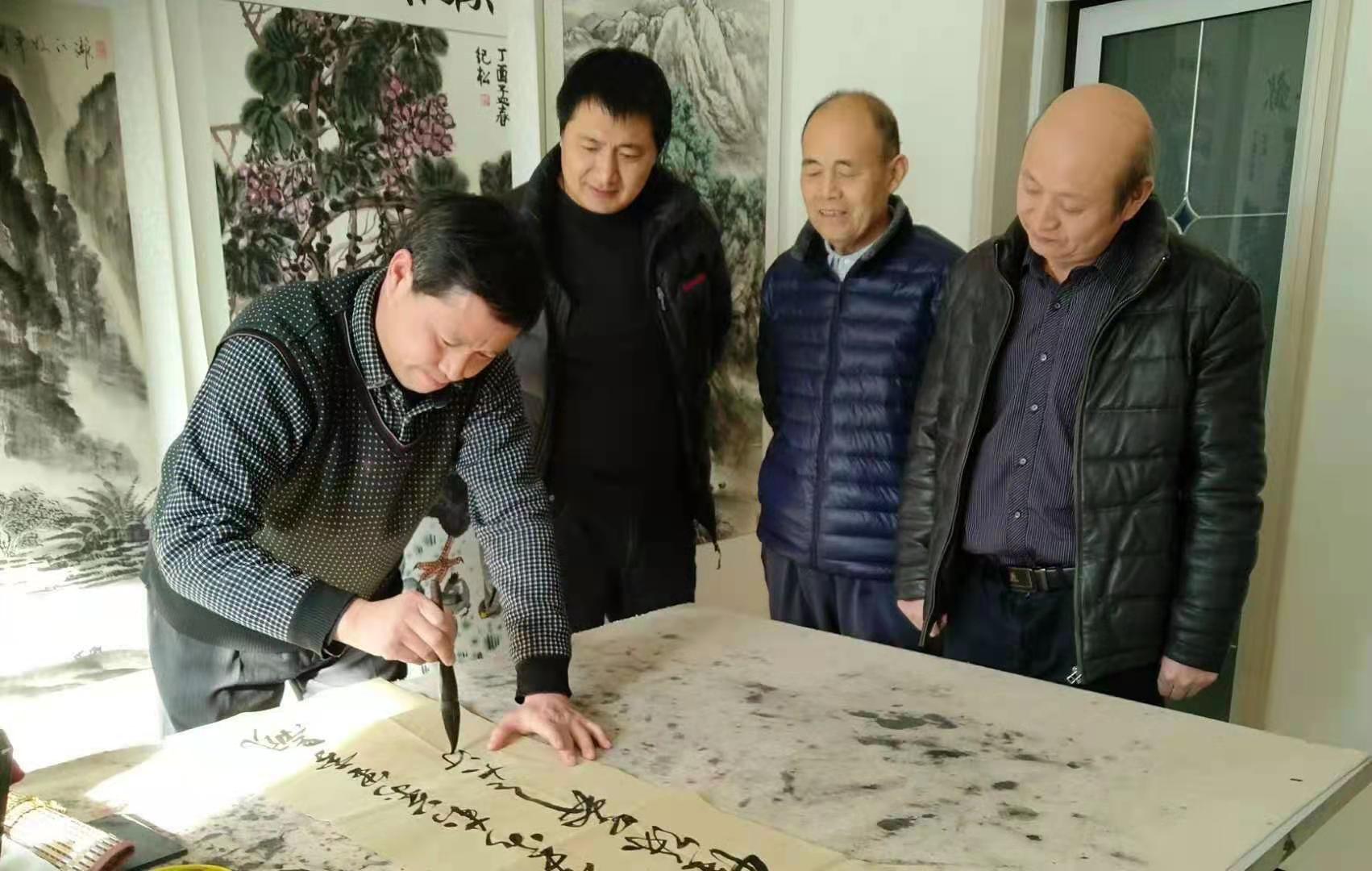 付帮合的书法作品,笔中情书法指导